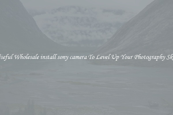 Useful Wholesale install sony camera To Level Up Your Photography Skill