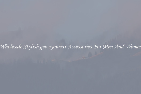 Wholesale Stylish geo eyewear Accessories For Men And Women