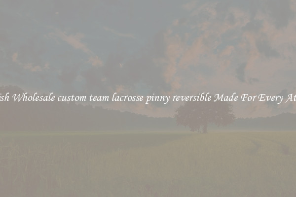 Stylish Wholesale custom team lacrosse pinny reversible Made For Every Athlete